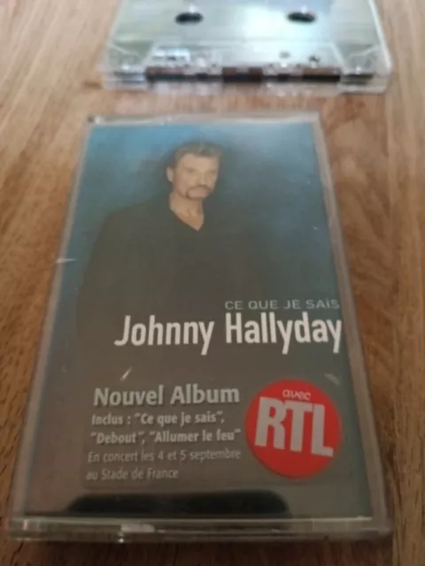 Johnny HALLYDAY (K7 Audio) Ce que je sais