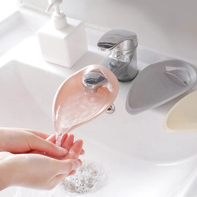 Tapis De Robinet évier Cuisine - Silicone - Anti-éclaboussures - Drainage Rapide - 44,5x14 Cm - 2