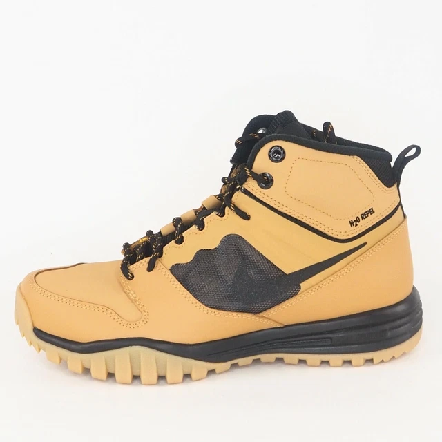 NIKE DUAL FUSION Hills Mid GS 685621 700 Boys Boots Yellow H2O Repel Size 4.5 Y 50.00 PicClick
