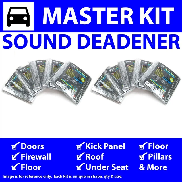 Heat & Sound Deadener Early Cars 1900 - 1927 Master Kit 48516Cm2
