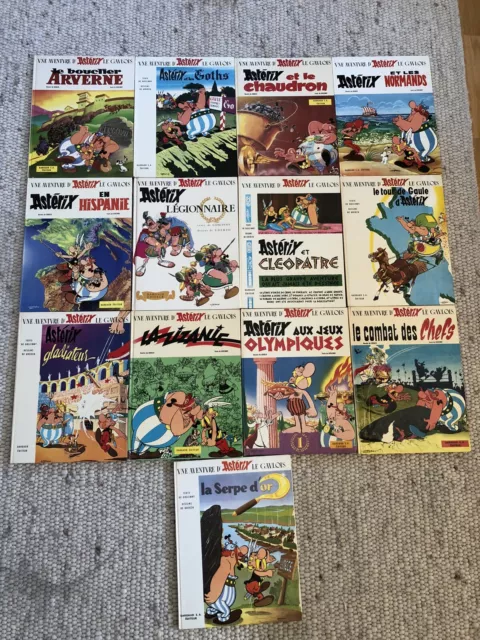 13 Hardcover Comics Asterix Französisch