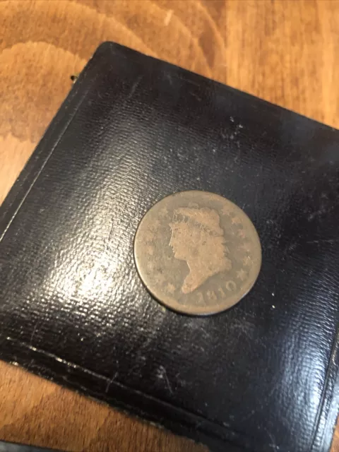 1810 Classic Head Large Cent **ERROR On Rear “One Cent” **No reserve**