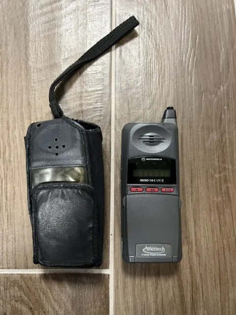 Teléfono celular vintage MOTOROLA Micro TAC Lite II 2 SIN PROBAR buen estado