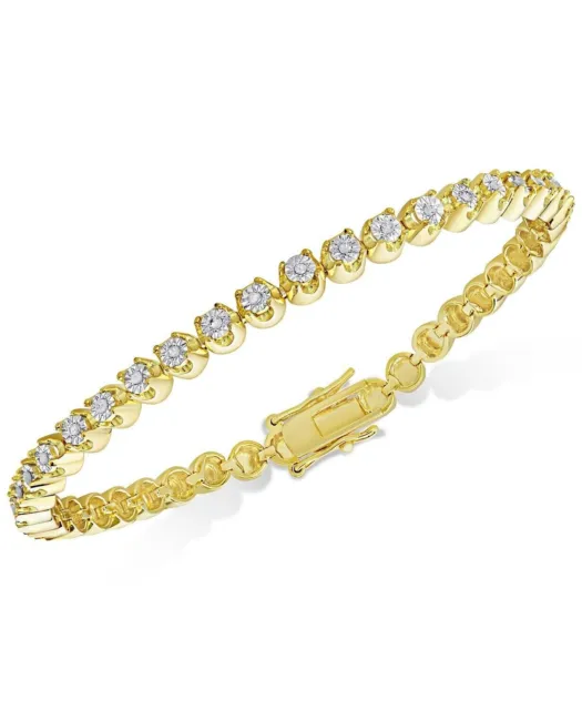 Victoria Townsend Diamond Miracle Line Tennis Bracelet (1/4 ct. t.w.)