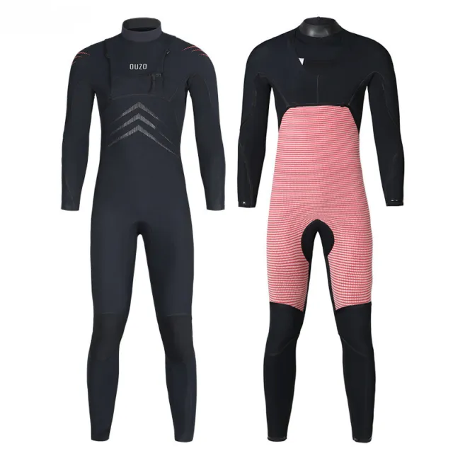 3/2mm Men's and Women's Cold Water Diving Suit with CR Neoprene Material