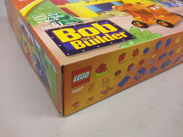3597 LEGO DUPLO BOB the Builder 3597 Lofty and Dizzy Hard at Work NEW! Crane ...