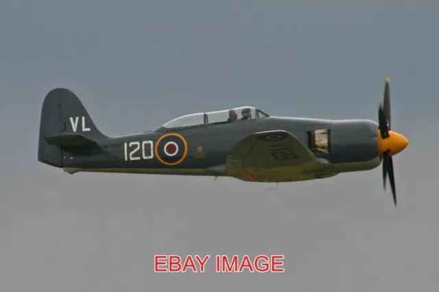 Foto Flugzeug Hawker Sea Fury T20 'Vx280 / Vl-120"" (G-Rnhf) Betrieben Von Der R