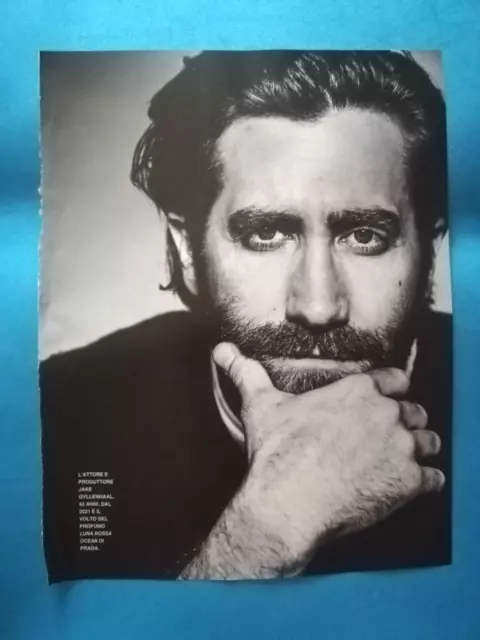 Clipping Di Giornale Pubblicita' Jake Gyllenhaal Profumo Da Collezione - (96)