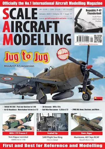 Scale Aircraft Modelling Magazine, January 2024