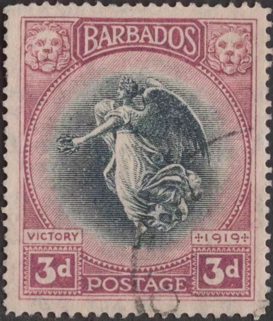 BARBADOS KGV Scott 145 SG206 Used