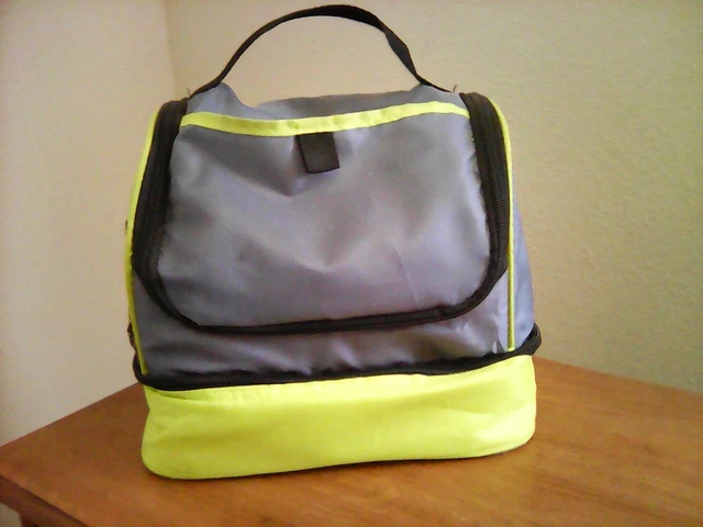 Sac Repas Isotherme DIYJEP Avec Couverts - Lunch Box étanche Avec Feuille Aluminium - Idéal école, Bureau, Pique-nique (Rose)
