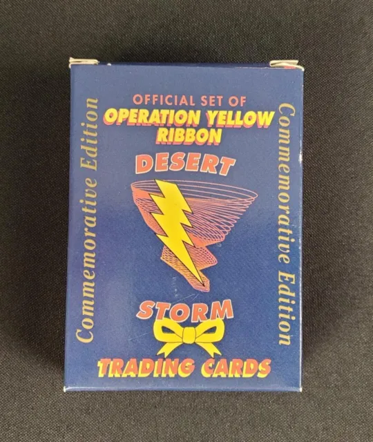 Official Set of Operation Yellow Ribbon Desert Storm Trading Cards - #28 Defect