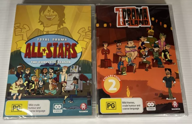 Total Drama Island : Collection 1 (DVD, 2010, 2-Disc Set) 9322225081789