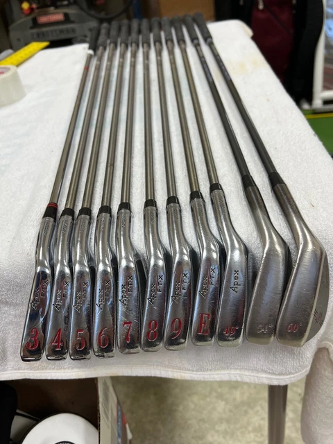 Fers De Golf Ben Hogan Precision Slazenger - Série 4-PW + SW - Flex Rigide - Occasion