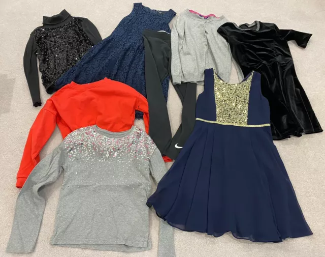 Paillettes paillettes nere John Lewis per ragazze età 9-10 anni