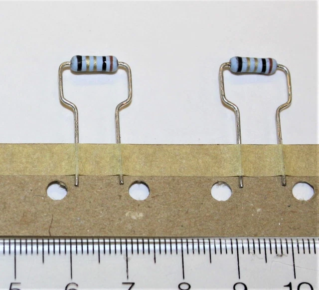 50 pieces Panasonic 1 ohm 1watt 2% 1ohm 1 watt 1w Metal Film Resistors