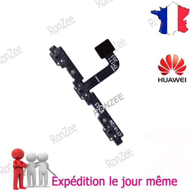 Clappio Nappe Bouton Power et Volume Compatible Honor Magic 7 Lite Remplacement Dorée - Autres pièces détachées