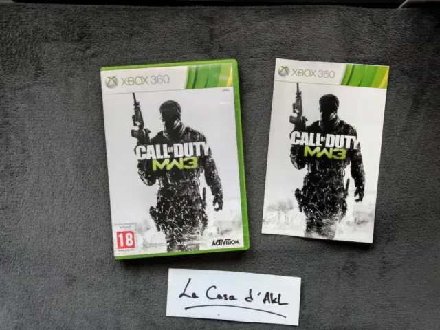 Call of Duty Modern Warfare 3 MW3 complet sur XBOX 360 - FR TBE