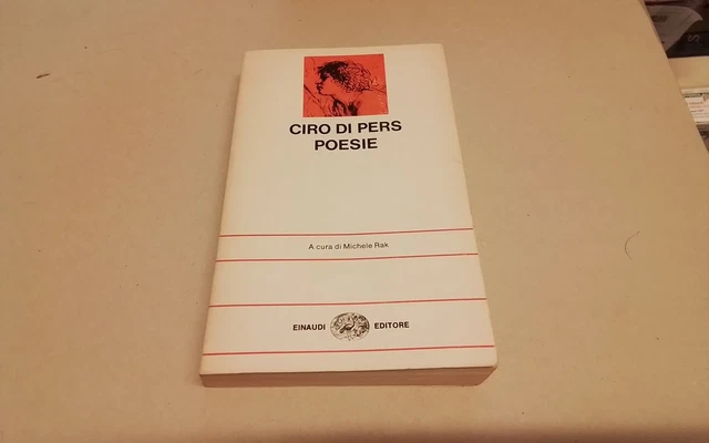 Ciro Di Pers - Poesie - Einaudi, NUE Nuova serie, 1978, 28gn26 Ciro Di Pers - Poesie - Einaudi, NUE Nuova serie, 1978, 28gn26