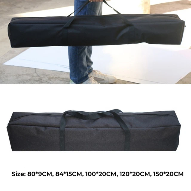 Sac De Transport Pour Arc Compound - Léger 100x45x5cm - Toile Noire - Neuf