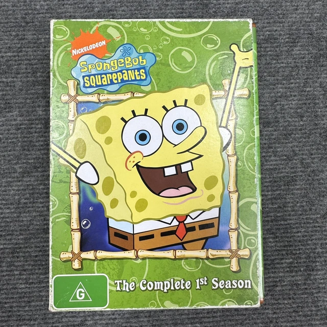 SPONGEBOB SQUAREPANTS : Season 1 (DVD, 2006) Complete First Season Box ...