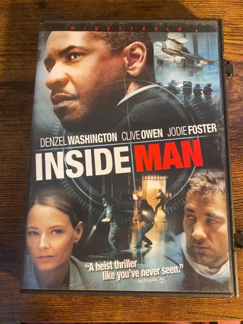 Inside Man (DVD, 2006, Anamorphic Widescreen)