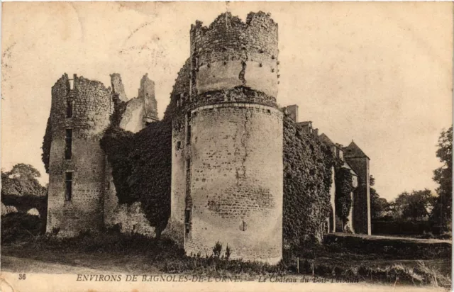 CPA AK Env. de BAGNOLES-de-l'ORNE - Le Chateau du Bois-Thibault (355383)
