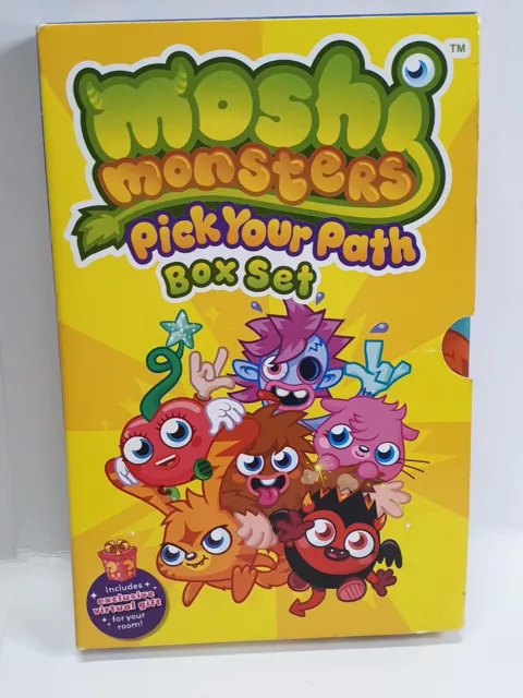 Moshi Monsters Book Bundle pick Your Path Box Set.