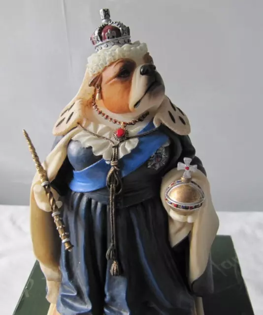 Robert Harrop Dp178 Bulldog Queen Victoria We Are Not Amused Doggie Ltd Edt B