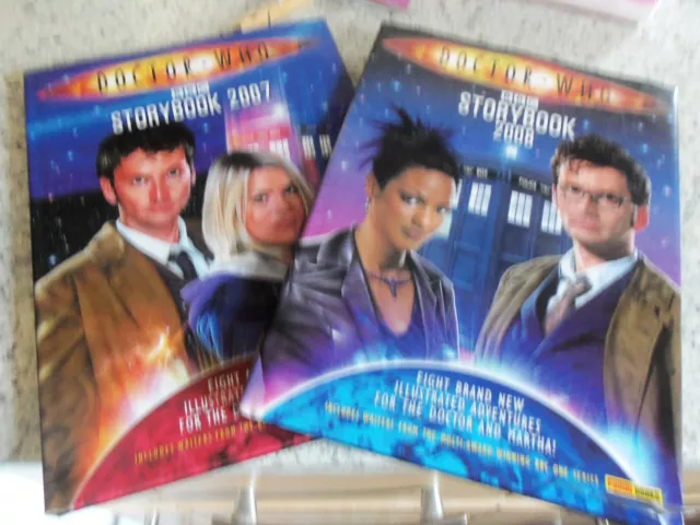 Doctor Who Annuals 2007 & 2008/Dr Who/Hardback/David Tennant