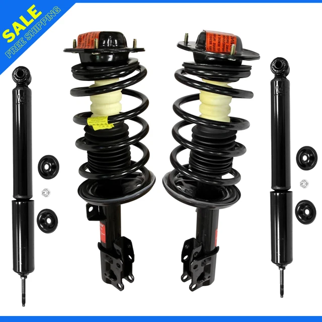 Monroe Front Complete Strut & Rear Shock Absorber 4PCS Set Fits Chevrolet Malibu