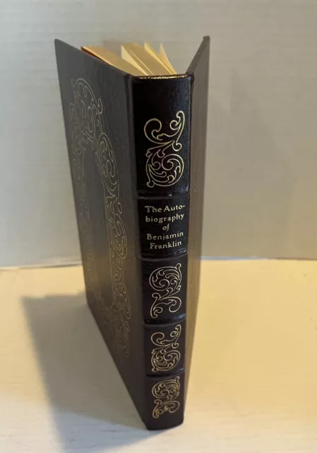 Easton Press The Autobiography of Benjamin Franklin 1976 Leather UNREAD