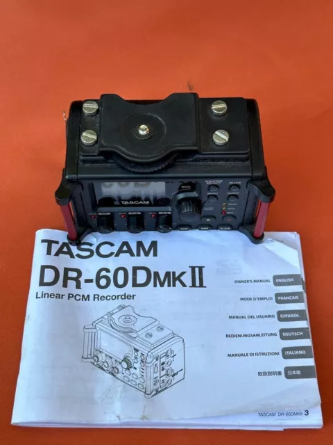 Tascam DR-60D mk II Digital Recorder. Clean. Unused