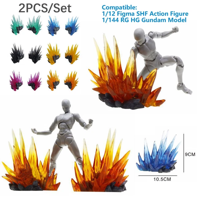TAMASHII EFFECT EXPLODE Impact Shock Wave For Figma SHF 1/12 Figure ...