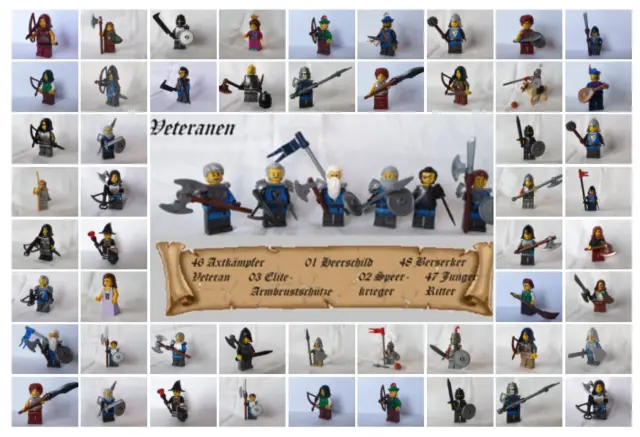 LEGO® Ritter AUSSUCHEN Minifiguren Falkenritter Mittelalter NEU passt zu 10305