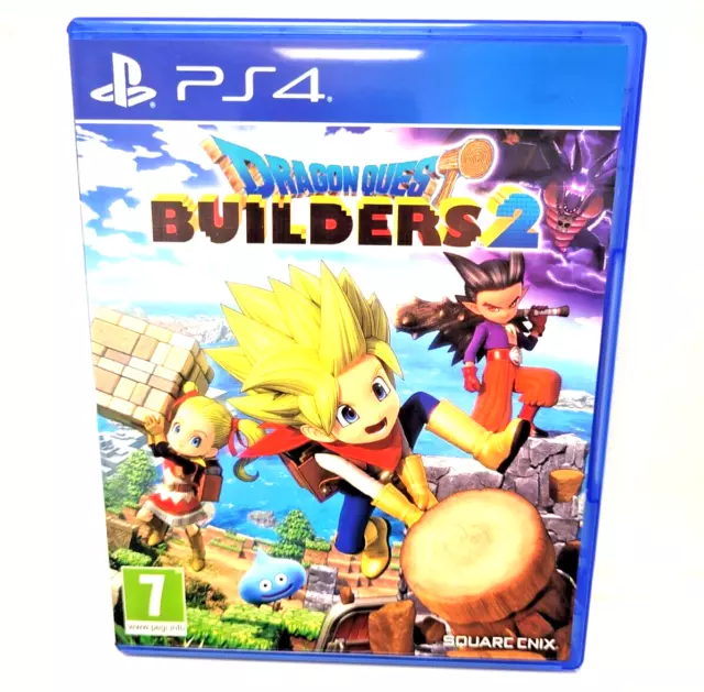 PS4 Dragon Quest Constructores 2 Excelente Estado PS5 Compatible Familia Juego