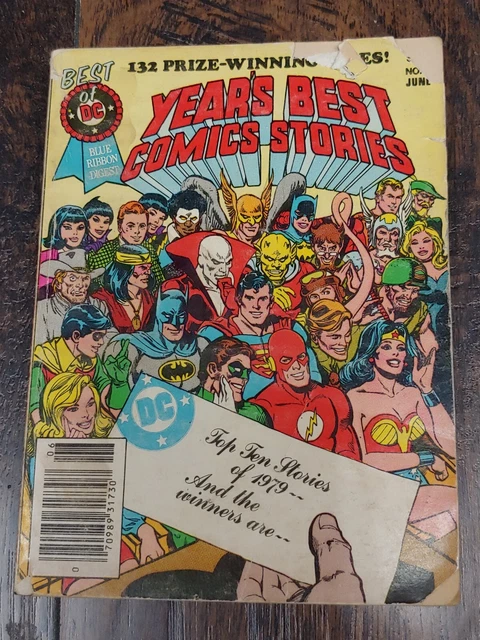DC Comics, Best of 1979. Top 10 Stories, Blue Ribbon Digest. Year's Best Stories