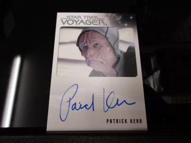 Star Trek Voyager Heroes & Villains - Patrick Kerr as Bothan Autograph