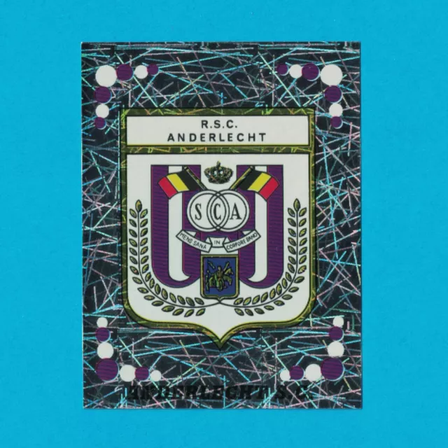 Anderlecht - Badge Sticker Panini Belgium Football 2002 - Very Rare