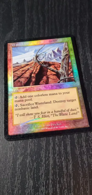 Mtg Foil Promo Wasteland player rewards