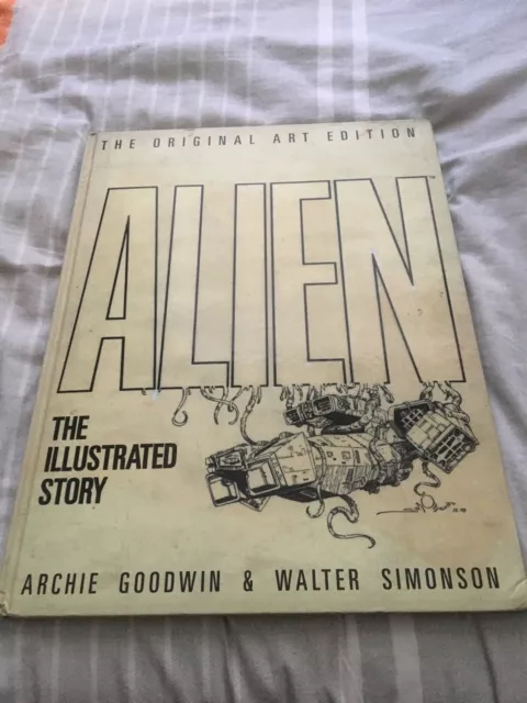 Alien The Illustrated Story: Original Art Edition By Goodwin & Simonson