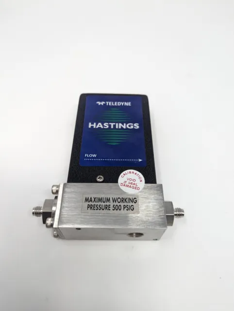 Teledyne Hastings HFC-202 Mass Flow Controller Meter for Low Flow 20 SCCM/AIR