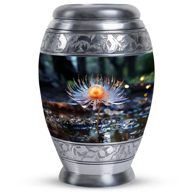 Classic Urns Glass Single Lilly (10 Inch) Large Urn