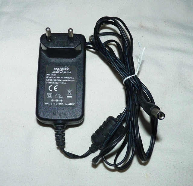 Alimentation Canon MG1-5039 – 24V 2.0A 4 Broches, 100-240V, Occasion Fonctionnelle