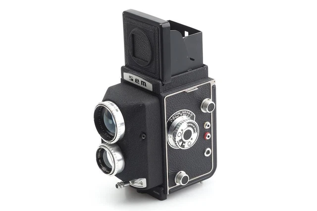 Appareil Photo Semflex - 'Joie De Vivre', Objectif SOM Berthiot 75mm F/4.5, état Correct
