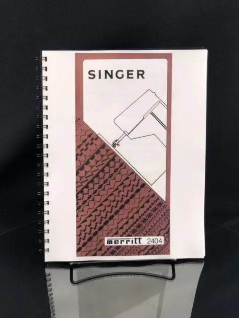 Singer Merrit 2404 2430 Sewing Machine User Manual COLOR Instructions COIL Bound