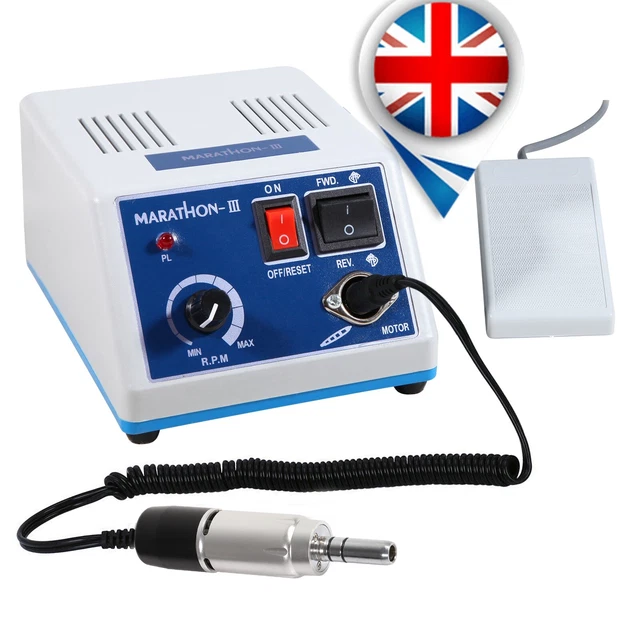 Dental Lab Marathon Electric Micromotor Polishing Unit + 35K rpm Motor Handpiece