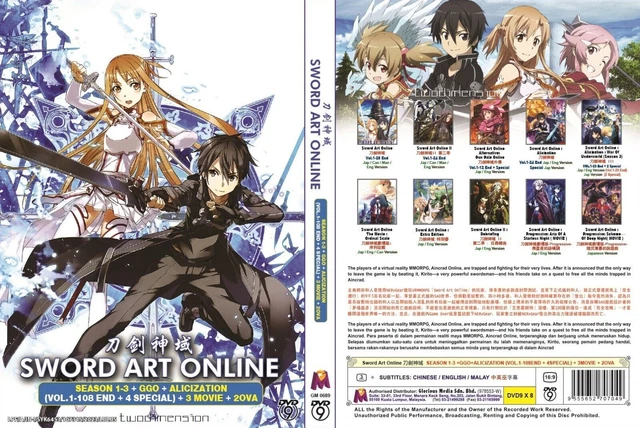 Sword art online season on sale 4 dub