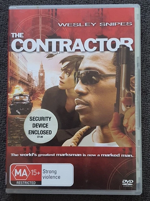 The Contractor (DVD, 2000) Action Film Starring Wesley Snipes Region 4 PAL