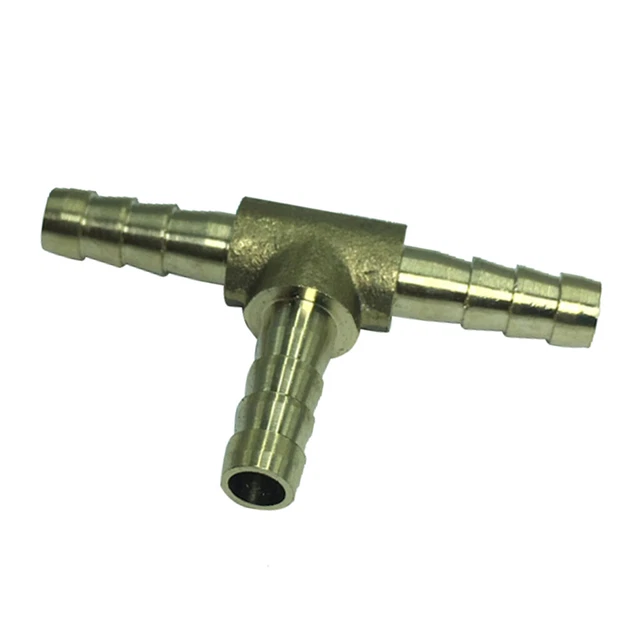 Adattatori Per Connettori A T Uguali A Forma Di T Con Filettatura In Ottone 6mm